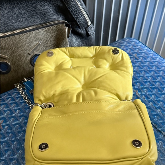 Maison Martin Margiela Yellow Mini Bag Flap Closure - Picture 10 of 14
